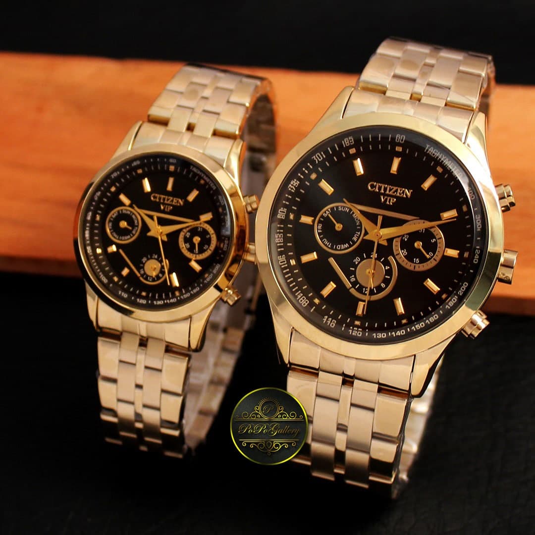 ساعت ست سیتیزن رزگلد لاکچری